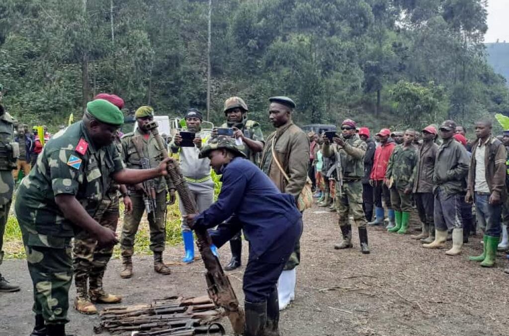 THE UNION DES PATRIOTES POUR LA DÉFENSE DU CONGO (UPDC), MILITIAS SURRENDER